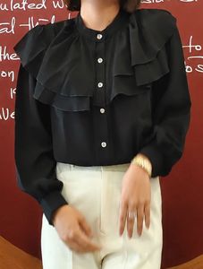 Black office formal shirt