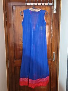 Elegant Blue Ethnic Dress