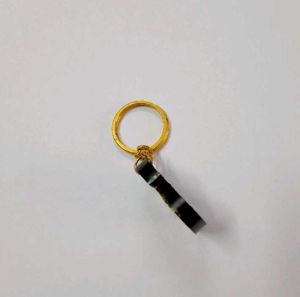 'S' Glitter Keychain