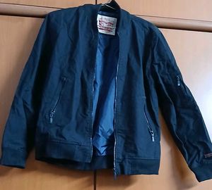 Levi's Stylish Black Bomber Jacket - Size