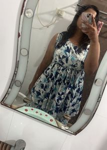High-low western Cut Sleeve Dress (unworn)