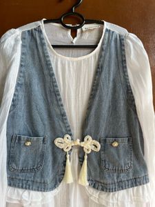 Denim work with Unique Clasp