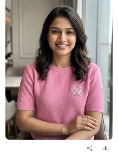 Cute Pink Long Sleeve Top