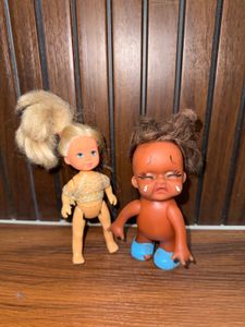 Simba evie doll and vintage baby
