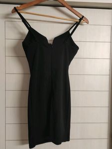 Shein xs black bodycon dress