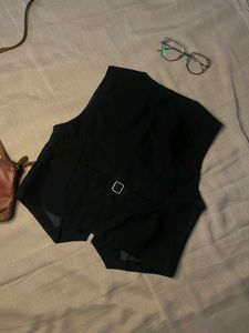 Classic Black women's vest