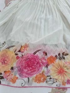 Beautiful Floral Print Gown