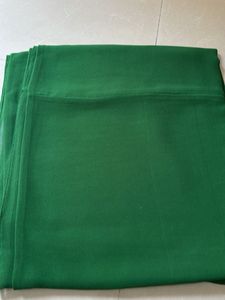 plain green Dupatta