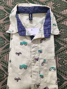 Boys Cartoon Monster Truck Shirt