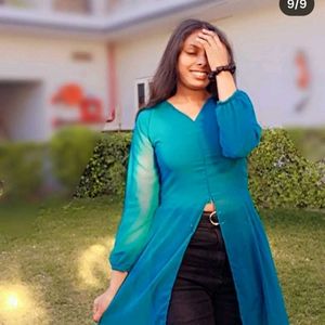 Stylish Teal Kurta