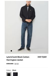 Lyle &amp; Scott Black Jacket