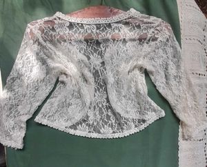 Elegant Lace Cardigan