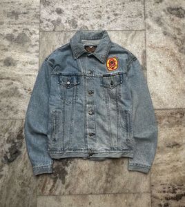 Vintage 90s Harley Davidson Denim Jacket