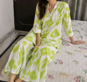 Comfortable Tie-Dye Kurta Set