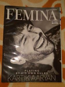 Femina Magazine - Kartik Aaryan Cover