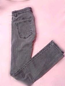 Gray Denim Jeans