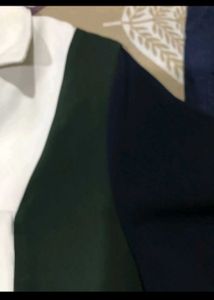 Casual Colorblock Polo Shirt and Pants Set