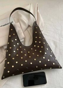 Chic Studded Shoulder Bag