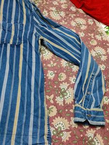 Stylish Striped Long Sleeve Shirt for Men