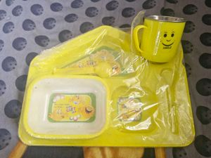 Cute Yellow Kids Gift Set