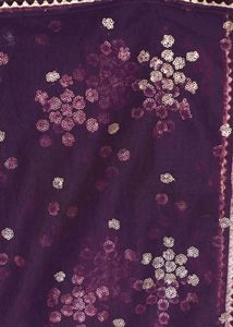 Elegant Purple Anarkali Suit with Dupatta