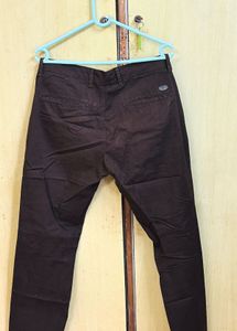 Men's Brown Casual Chinos