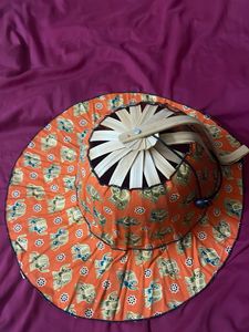Sun Hat Boho Patterned