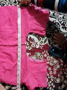 Pink Embroidered Saree