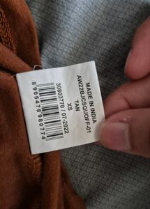 Brown Cotton Tank Top