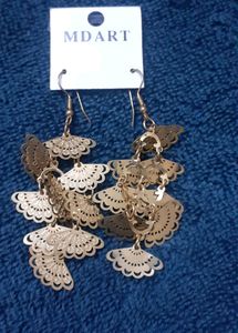 Golden Party Earrings