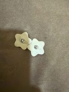 Cute Star Shaped Orange Earrings
