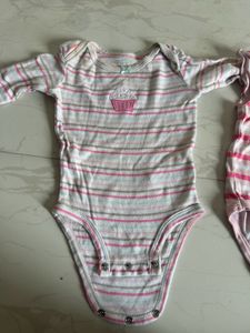Baby Girl Bodysuit Set