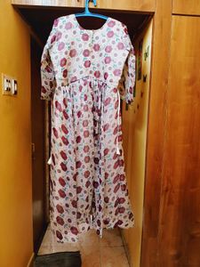 New Organza Floral Print Saree
