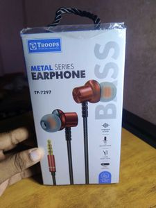 New Metal Wired Earphone