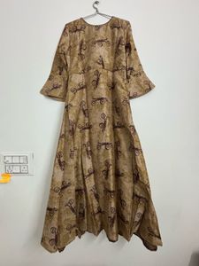 Elegant Printed Kurta Set with Jacket