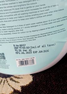 Baby Detergent