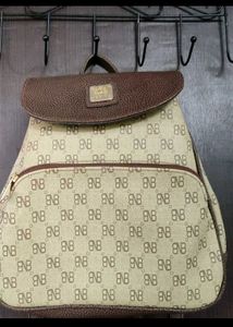 Vintage Inspired , leather bagpack