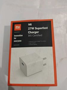 Mi 27W Superfast Charger - BIS Certified