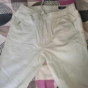 Cream Color Joggers For Sale