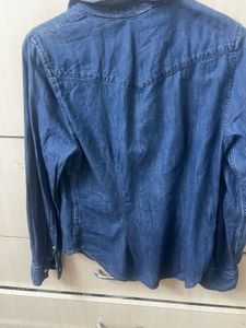 Denim Button-Down Shirt