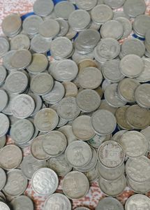 (200 Pcs) 5 rupees copper niklel Old rare Coins