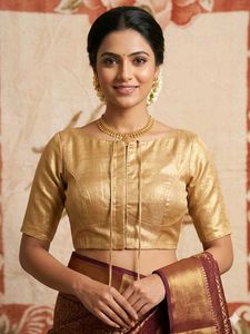Elegant Gold Blouse