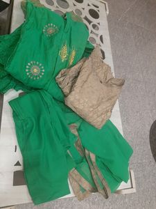 boutique full Flared long touch kurty sets