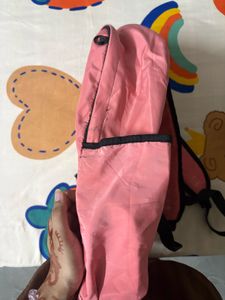 Cute Peach Cat Sport Backpack with Kit
