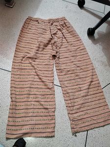 Striped Wide Leg Pants