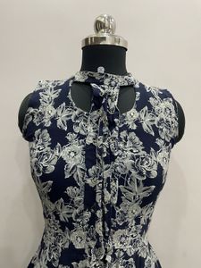 Floral Print Skater Dress