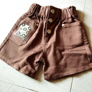 Girl's Floral Top and Shorts Set