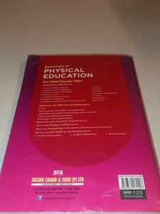 Essentials of Physical Education Class XI Textbook
