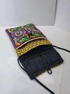 Handicraft Embroidery Sling Bag