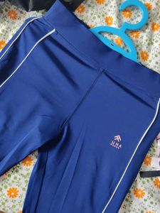 Blue Athletic Leggings